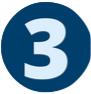 Large "Number 3" bulletpoint